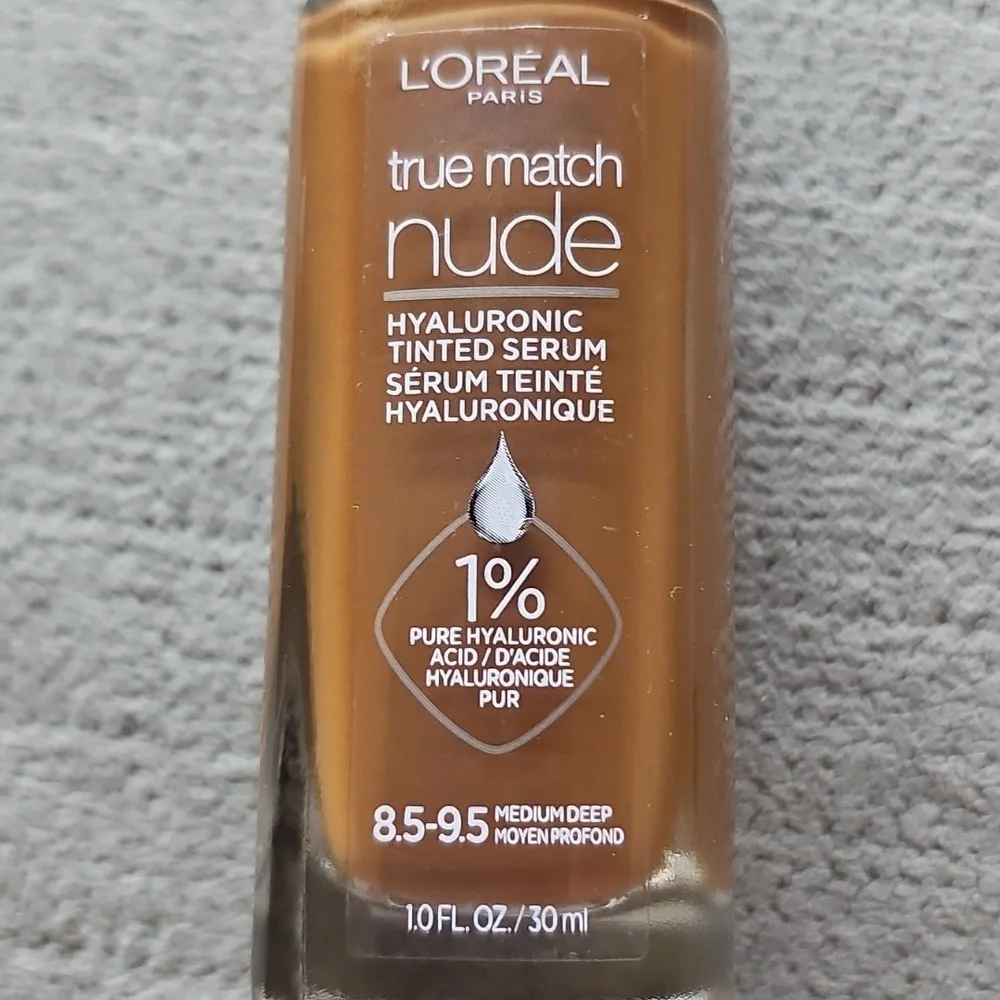 L'Oreal True Match Nude Hyaluronic Tinted Serum - 8.5-9.5 Medium/Deep #19